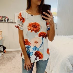 Banana Republic // Floral Printed Top